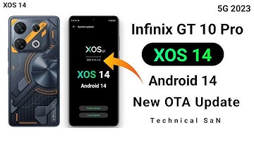 Infinix GT 10 Pro Android 14 Update | XOS 14 | Major System Update | Features & Smartpanel [NEW]