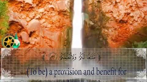 سورة عبس Abasa .. بصوت القارئ خالد القحطاني