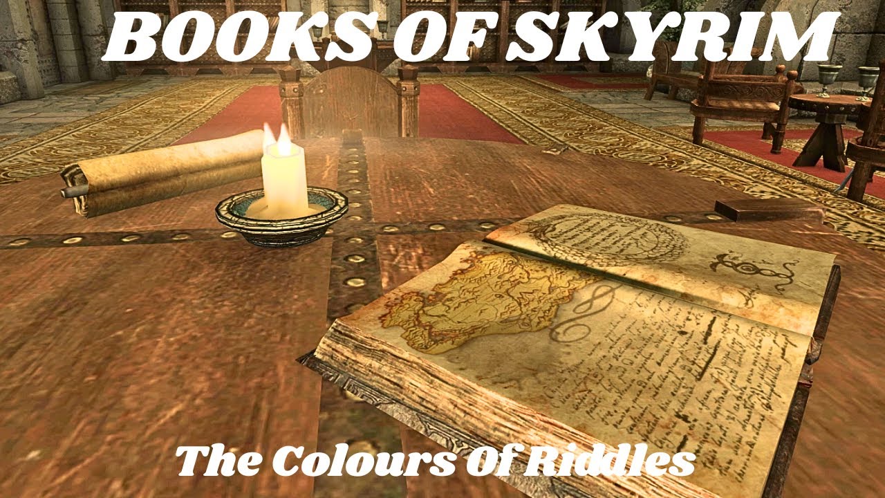 Books of Skyrim The colours of Riddles - YouTube