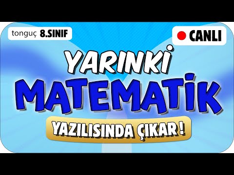 YARINKİ MATEMATİK SINAVINDA