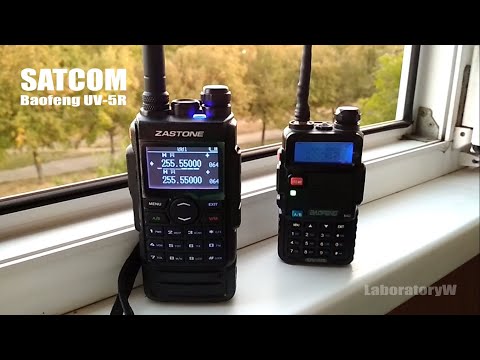 Народный Baofeng UV-5R мониторит SATCOM