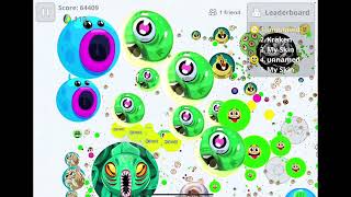 Agario Mobile - 【声あり】いぐのあと養分bot鯖で暴れてきた