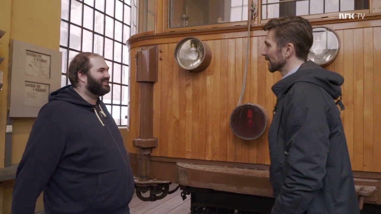 Sporveismuseet i Norsk Tipping sin Extra sending 14 februar 2023 NRK1