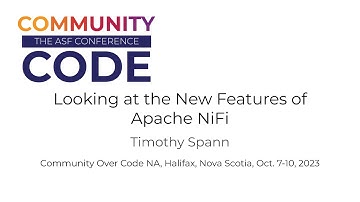 Looking at the New Features of Apache NiFi