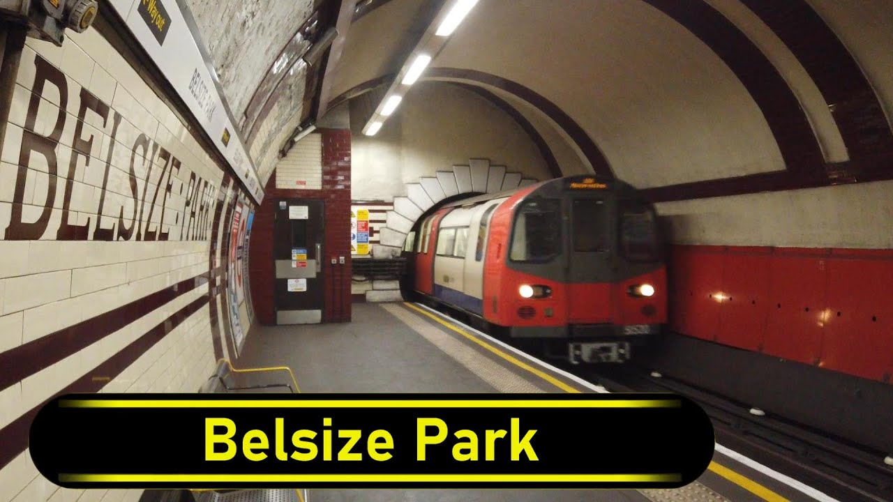 Tube Station Belsize Park - London 🇬🇧 - Walkthrough 🚶