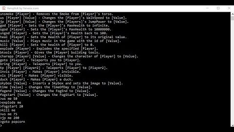 Roblox Hack/Exploit Vensploit (New) December 2016 (btools, kill, music & more!)