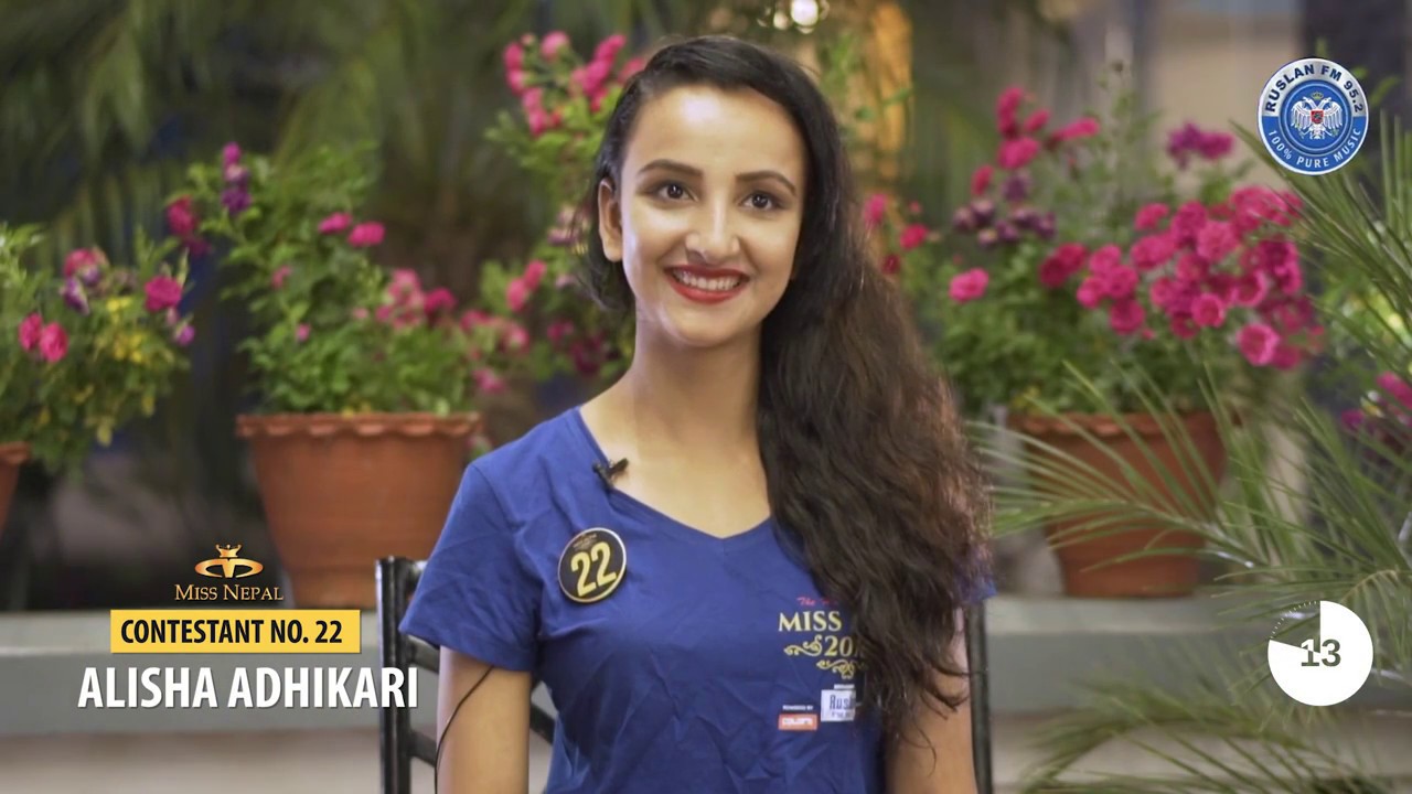 Ruslan FM| 60 Seconds With Miss Nepal'18 Contestant, Alisha Adhikari