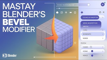 Blender 3.4 - Bevel Tool #blender3d #blender #trending
