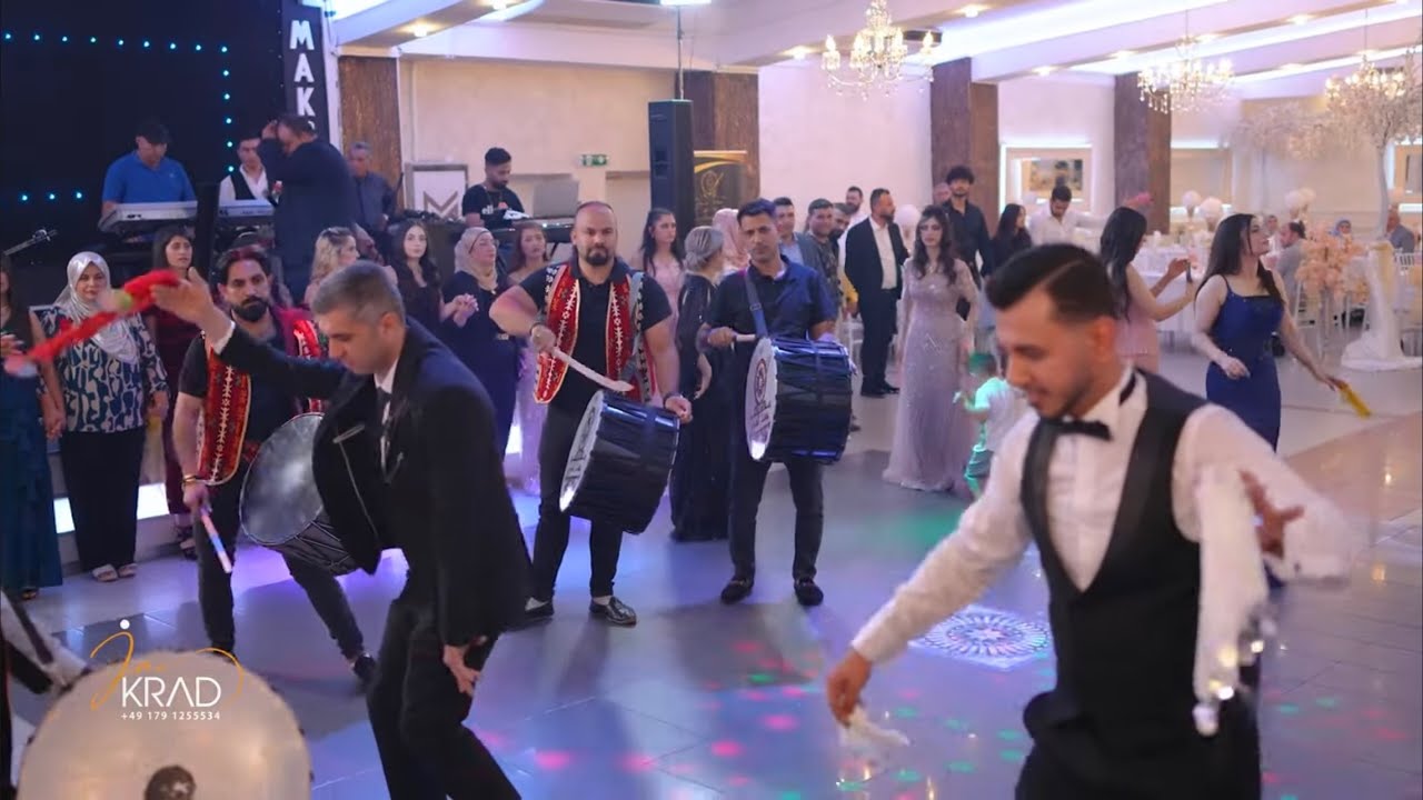 اجمل رقصة بين الاخوين سليم و داود اعراس عفرين (راجو) في المانيا (كولن) العروسين #داود & شيرين