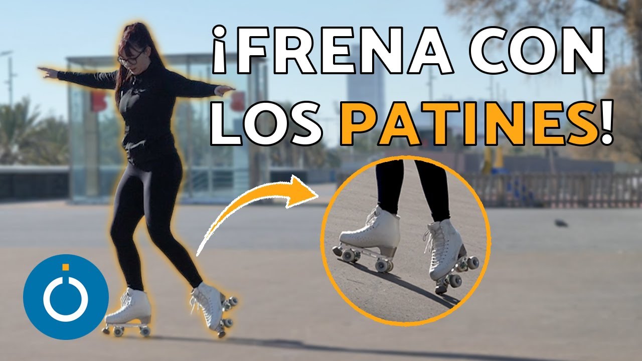 Como FRENAR con PATINES de 4 RUEDAS 🛑 Formas de Frenar con Patines de 4