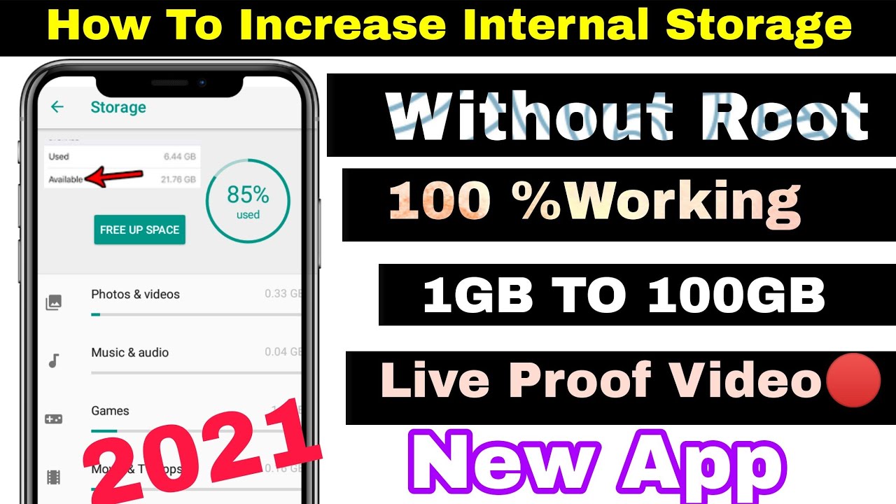 How to Increase Internal Memory of Android Phone ? Phone ki memory
