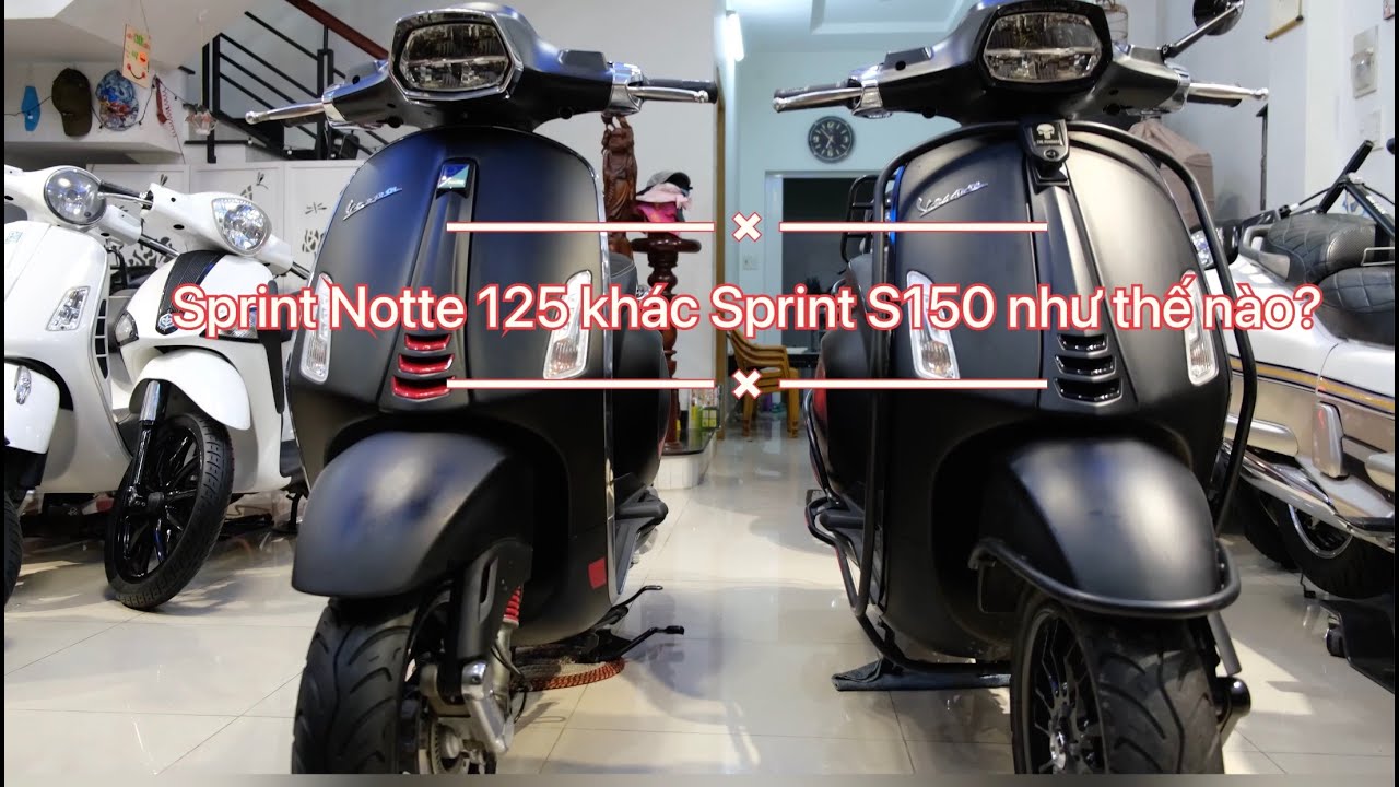 Mua Bán Xe Vespa Sprint Notte Cũ Và Mới Giá Rẻ Chính Chủ