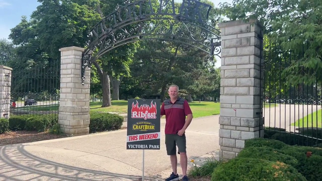 London RibFest, Victoria Park, come meet your London REMAX Realtor Paul Gardiner 2025