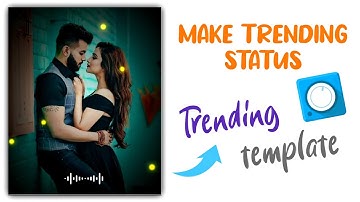 Avee player se trending status banaye | avee player video editing | new template link | visualizer