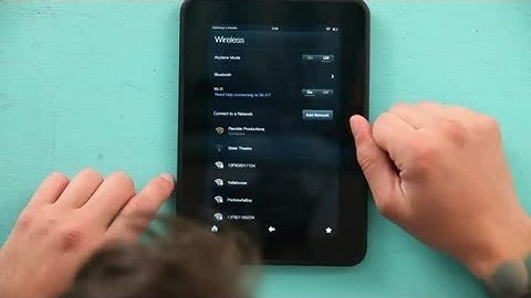Taking the Internet Off the Kindle : Kindle Tips