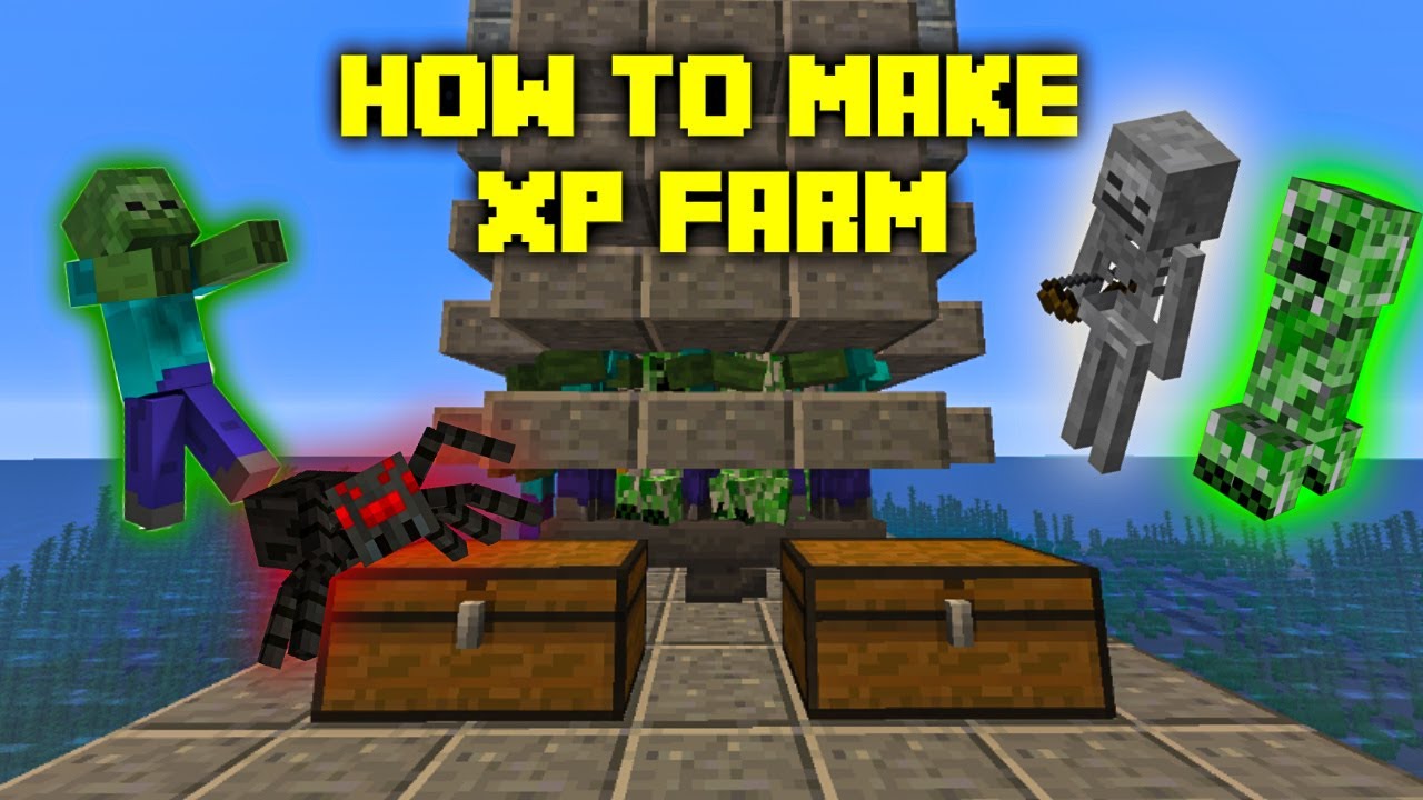 How to make XP Farm (without spawner) in minecraft 1.16 - YouTube