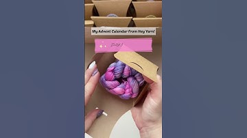 My Advent Calendar from Hey Yarn! Day 3 #adventcalendar