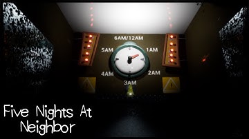 HELLO NEIGHBOR MOD KIT - FIVE NIGHTS AT NEIGHBOR