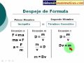 01 Despeje de Formulas videosdematematicas.com