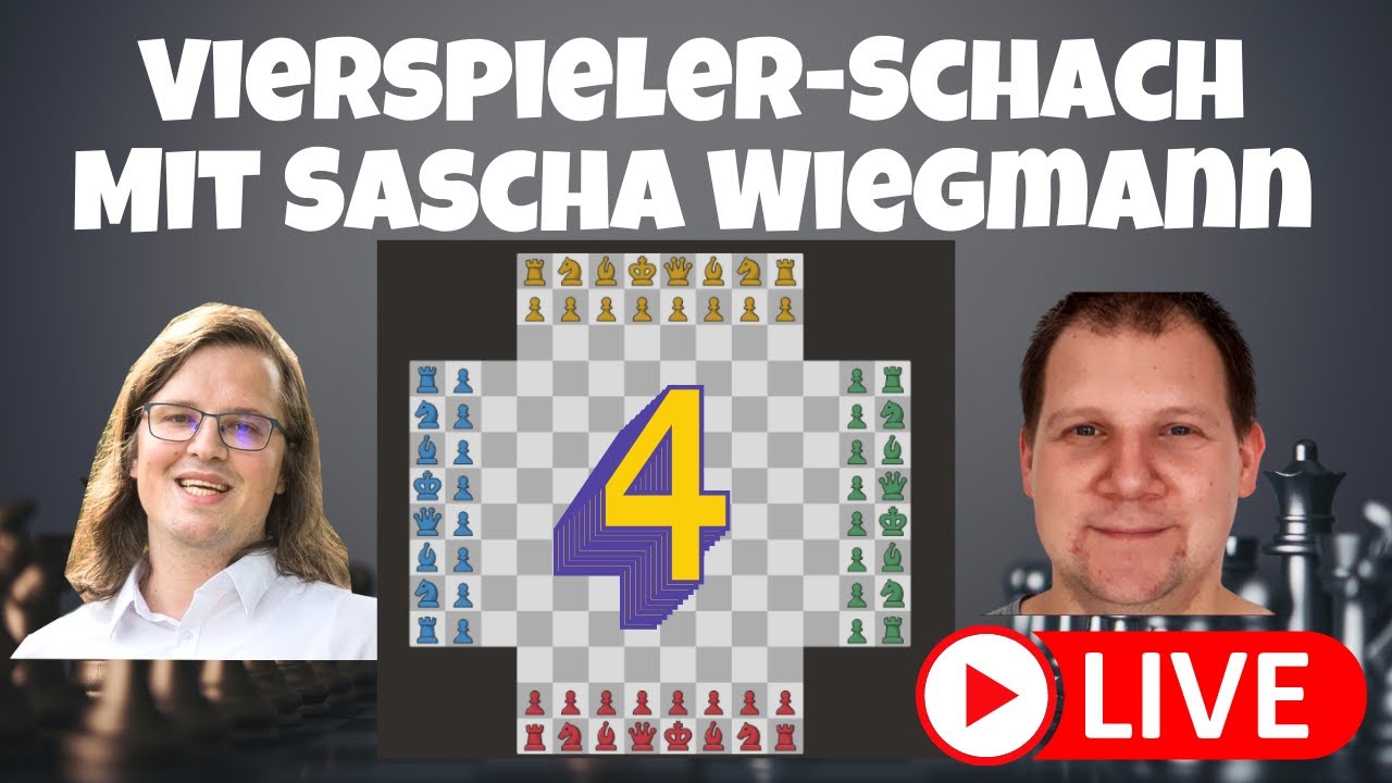 Vierspieler-Schach mit Sascha Wiegmann