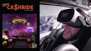 RICGAMES tests the CASHRIDE - the first interactive robotic VR experience from BEC RIDES