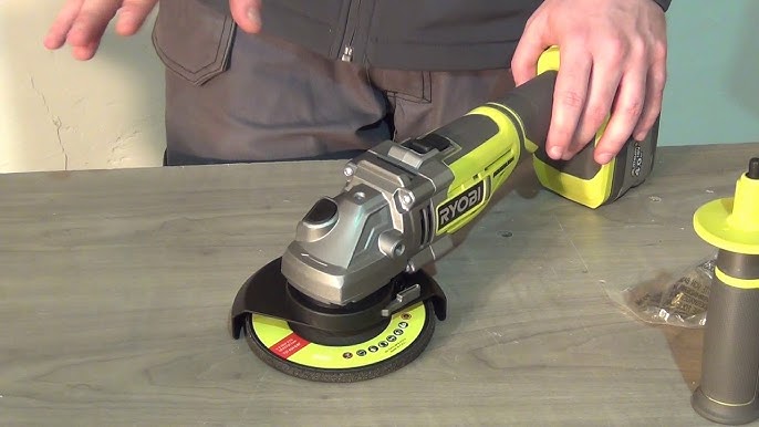 RYOBI: 18V ONE+ Angle Grinder (R18AG7-0) reviewed by Barry Du Bois 