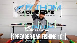 Spreader bar fishing 101: Intro to trolling squid spreader bars offshore.