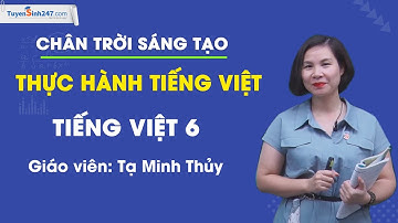 Thực hành tiếng Việt – Ngữ Văn 6 - CTST – cô Tạ Minh Thủy