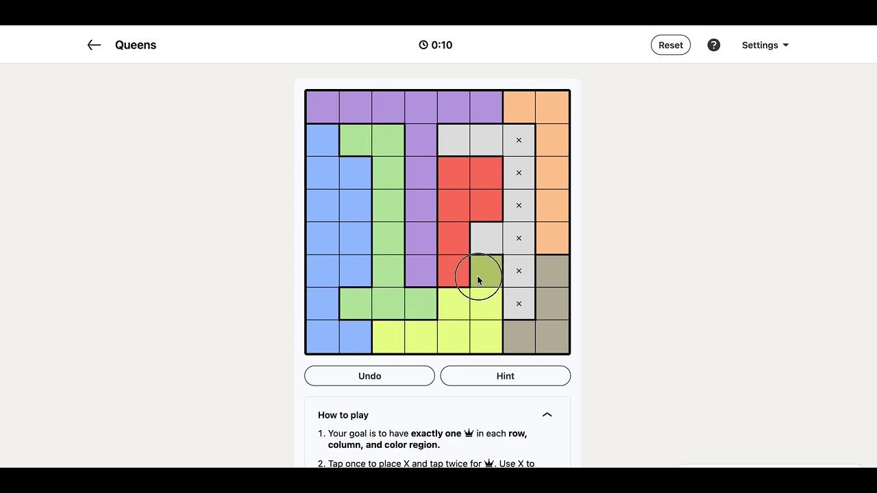 LinkedIn Queens Answer Today | 17 June 2026 - Puzzle #778