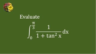 2016 MIT Integration Bee, qualifying test problem # 6 (Mis-1186)