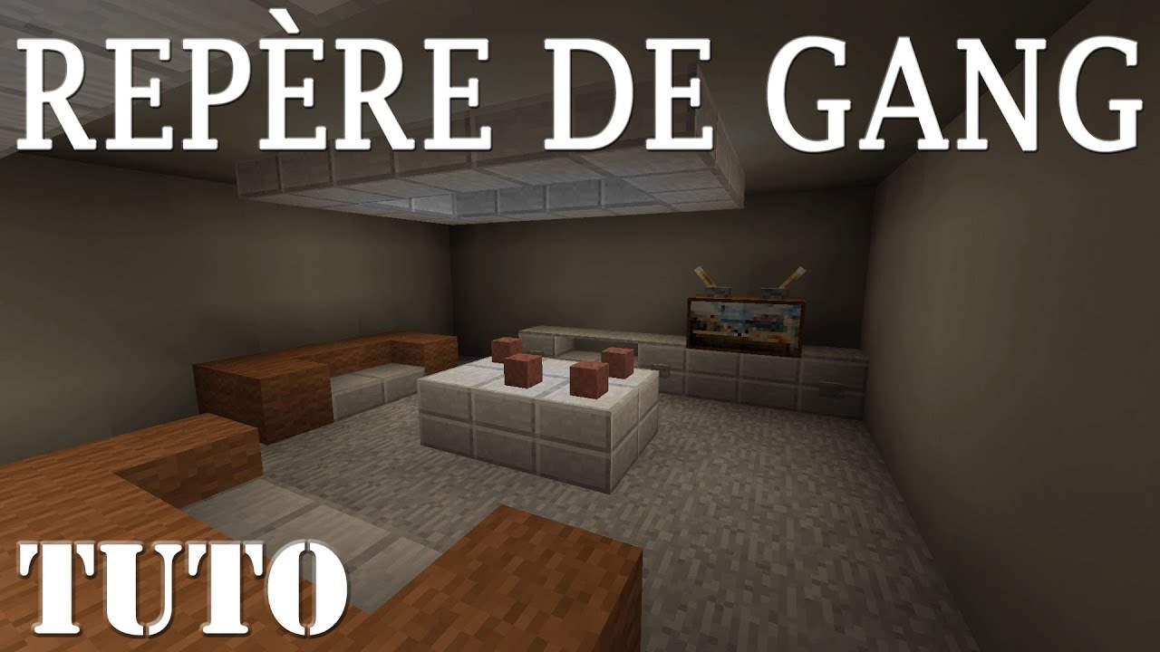 REPÈRE DE GANG - MINECRAFT PS4 - YouTube