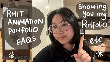 RMIT animation portfolio prep ಥ_ಥ