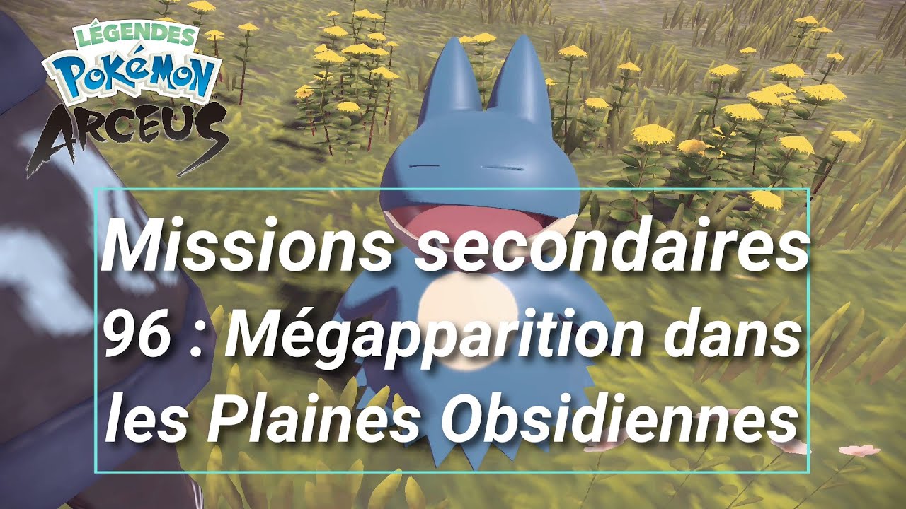 Missions secondaires #96 Mégapparition dans les Plaines Obsidiennes