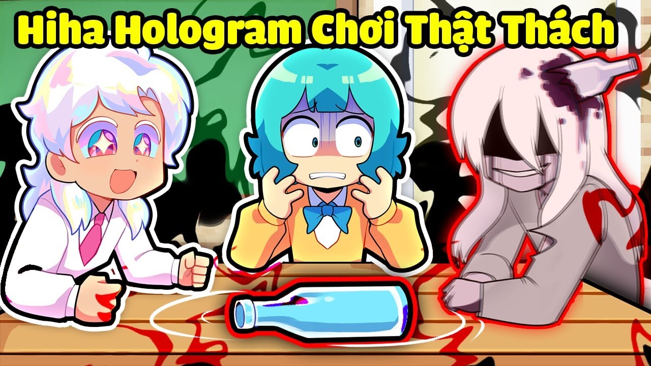 YUMMIE RỦ HIHA HOLOGRAM CHƠI TRÒ CHƠI THẬT THÁCH TRONG MINECRAFT*YUMMIE HIHA HOLOGRAM CHƠI KINH DỊ 🤣