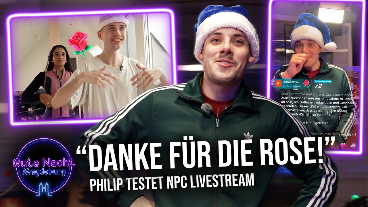 Kann man mit einem NPC Stream Geld verdienen? Philip testet | Gute Nacht Magdeburg