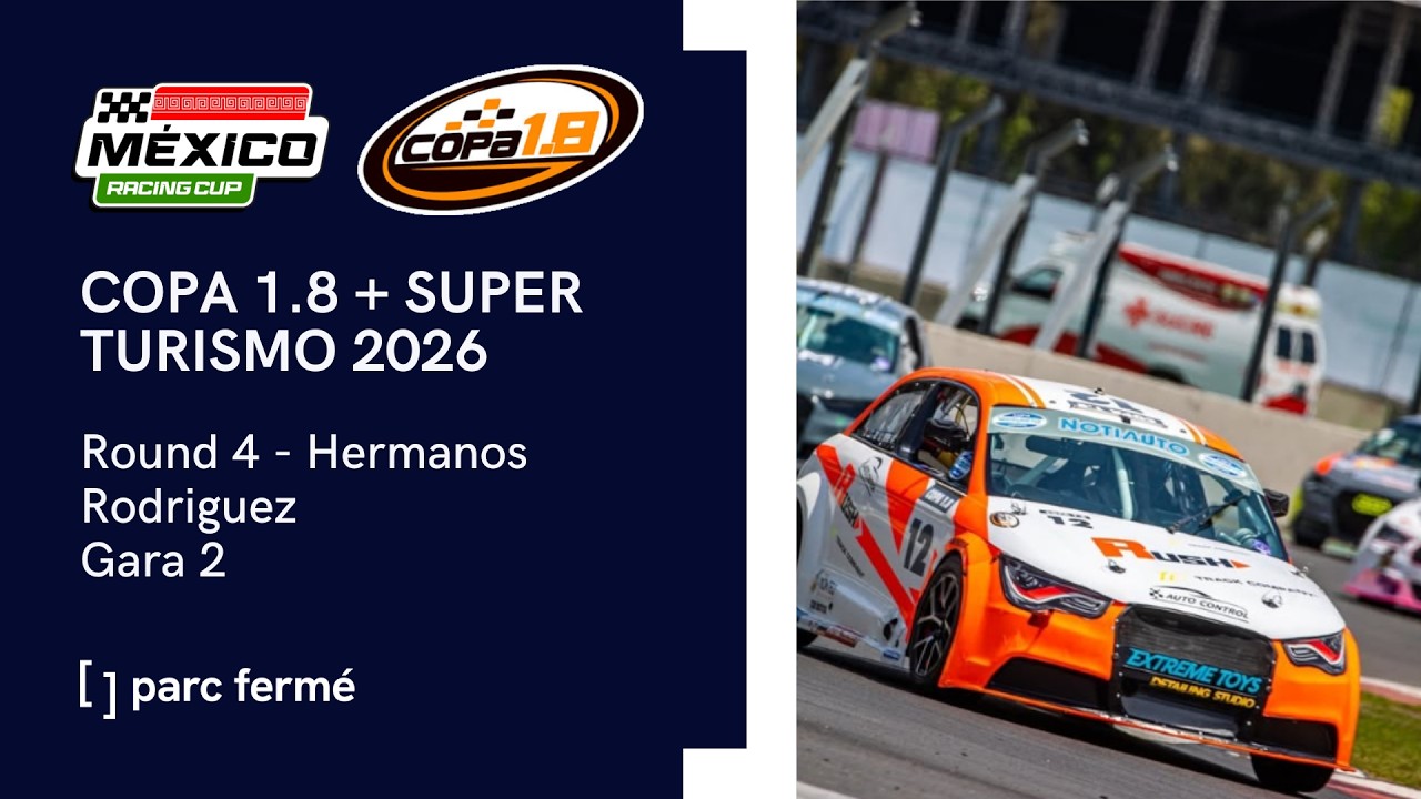 Mexico Racing Cup 2026 – Copa 1.8  | Round 4: Hermanos Rodriguez – Gara 2