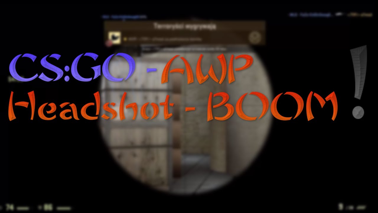 CS:GO - AWP Headshot - BOOM! - YouTube