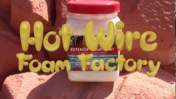 Exterior Foam Coat Applied With Hopper Gun - Fake Rock Props