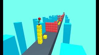 Unity Game I build |Stack Cube Surf 3D : kicko and super speedo | #GameDev | #Devlog | #indieDev screenshot 5