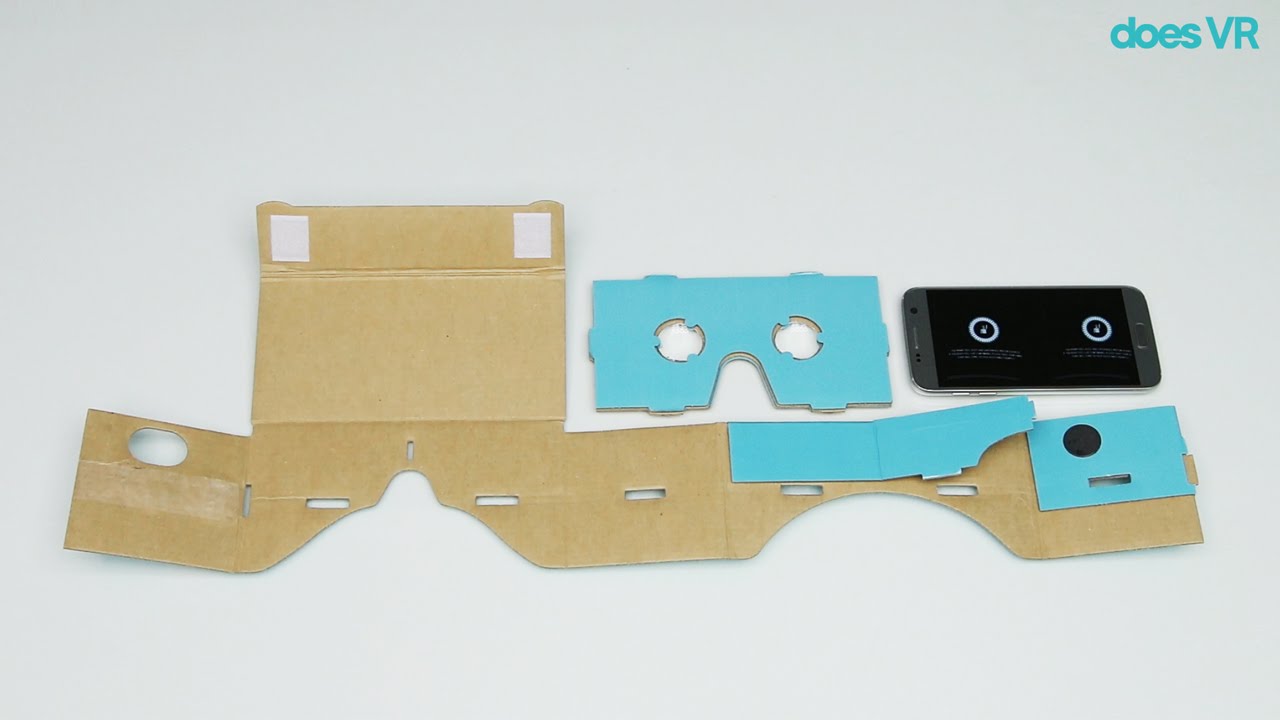 How to assemble does VR Cardboard YouTube