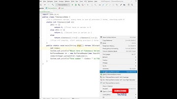 Fibonacci Series by Recursion Java- Finding element in Fibonacci Series in Java #advancedjava #short