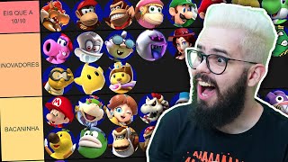 Qual o MELHOR personagem da NINTENDO de TODOS OS TEMPOS? - Tier List