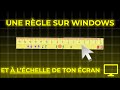 Avoir une règle sur son ordi, et à la bonne échelle ! #college #lycée