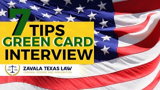 Full 7 Tips for your GREEN CARD INTERVIEW I 7 Tips To Pass Your Immigration Interview News