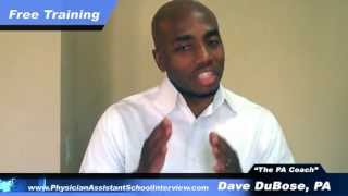 Physician Assistant School Interview---How To ACE It.