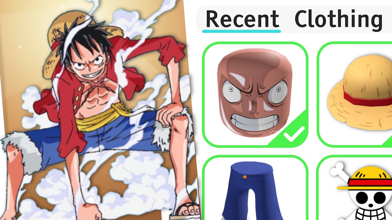 MAKING LUFFY GEAR 5 a ROBLOX ACCOUNT 