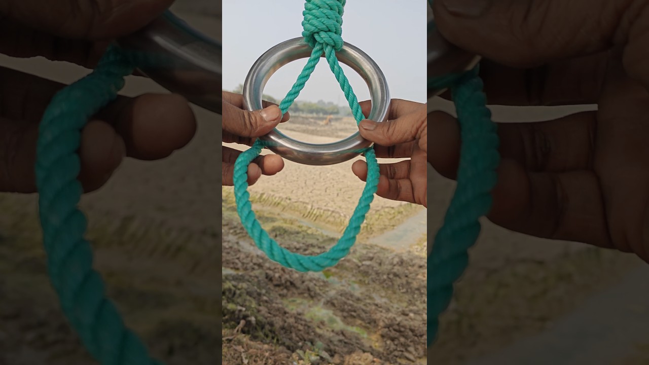 Easy & Powerful Rope Knot Tutorial | Shorts 