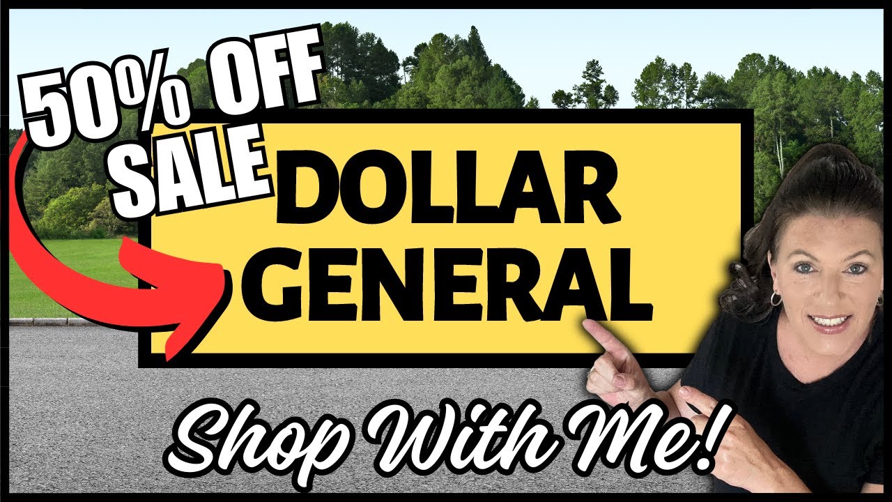 dollar-general-sale-shop-with-me-youtube