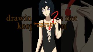 Mistake When Drawing Laces - Quick Art Tips #art #sketch #shorts #tutorial #drawingtutorial #anime