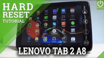 LENOVO TAB 2 A8 HARD RESET / Wipe Data / Restore Android